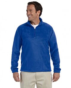 Harriton® Unisex 8 oz. Quarter-Zip Fleece Pullover